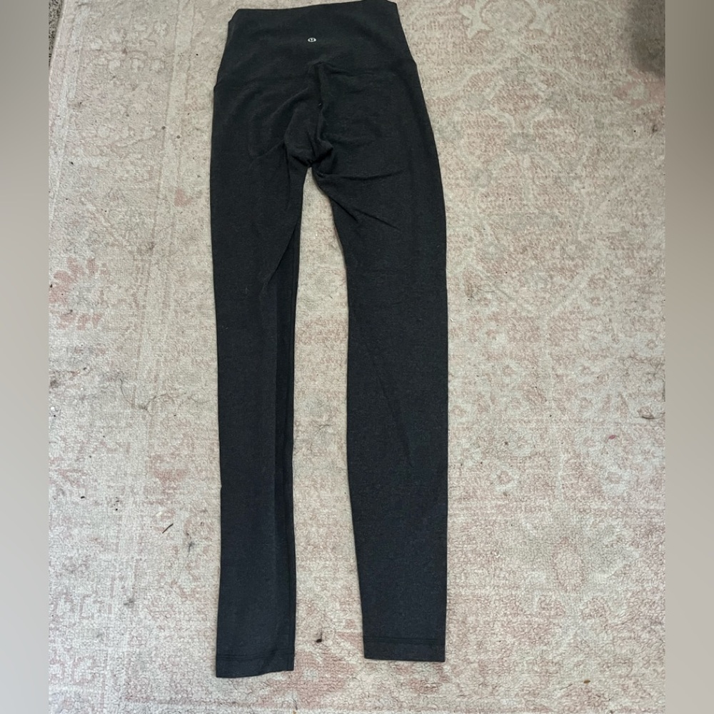 Dark heather gray lulu align leggings